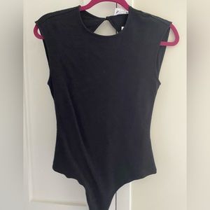 We Wore What Backless Short Sleeve Bodysuit